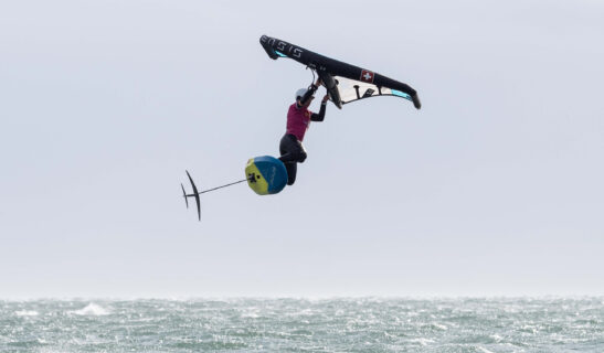 ENSIS wing foil team at the GWA wingfoil world tour France / Leucate event 2024